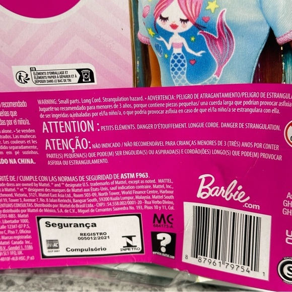 Barbie Doll Fantasy Hair With Mermaid & Unicorn Looks and Accessories NEW - Picture 4 of 5